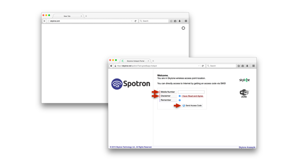 Redirection & Self Registration